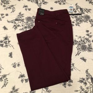 Inc skinny leg stretch slacks new with tags